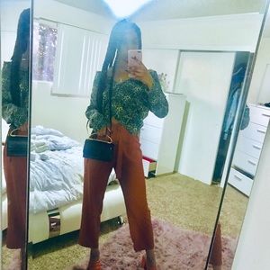 Vintage Animal Print Button down